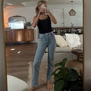 Agolde 90’s Pinch Waist jeans in Intimate size 22